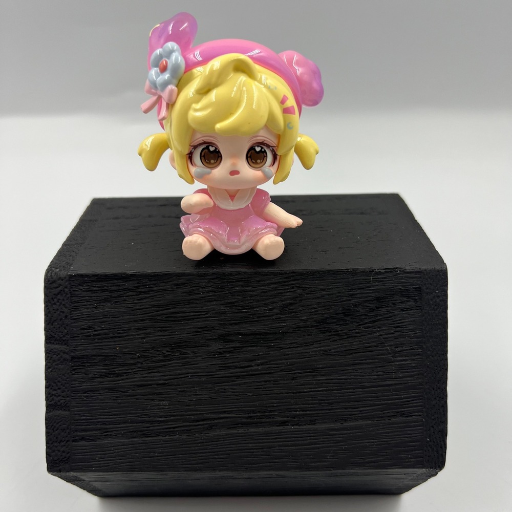Mimiz Home Diary Series Late Night Breakdown Mini Figure Pink Nororo Studio